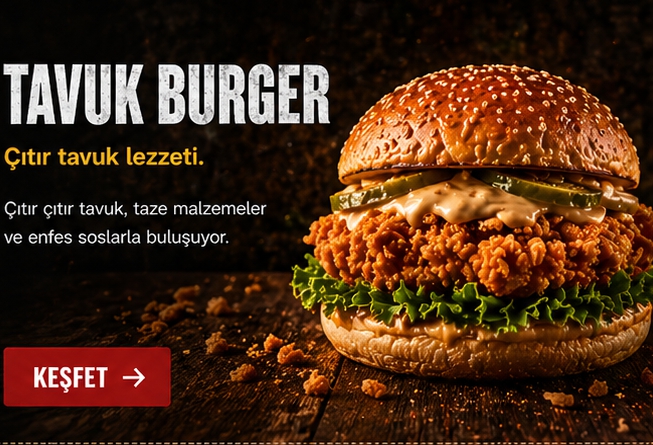Tavuk Burger
